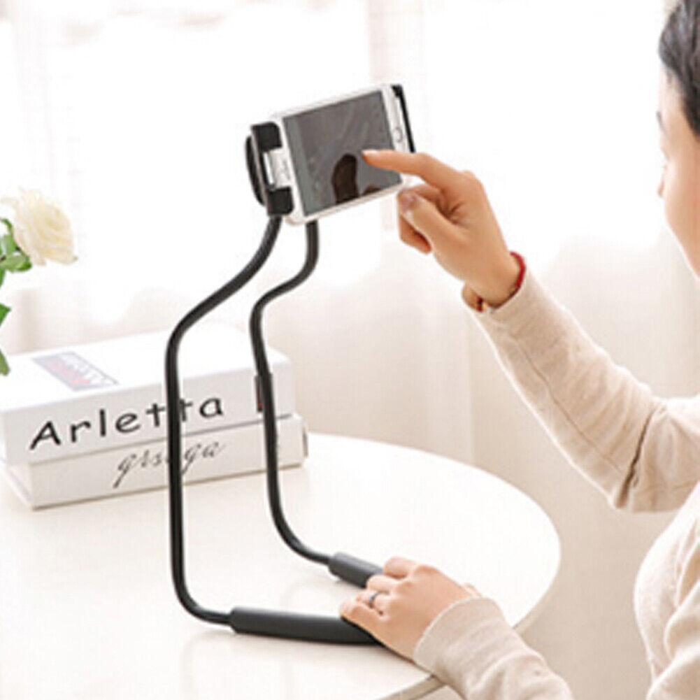 US 2-4 Pc Neck Hanging Flexible Holder Lazy Bracket Universal Mobile Phone Stand