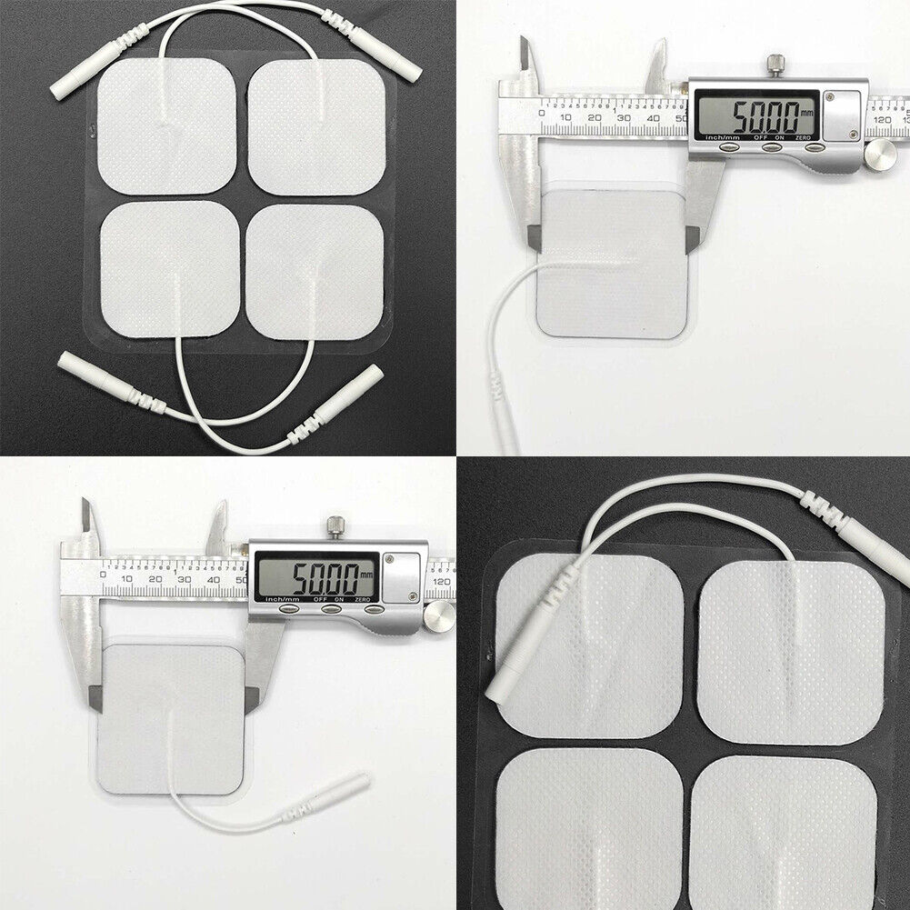 US 10-20Pc Tens Electrode Pads EMS Replacement Unit 2"x2" Muscle Stimulator