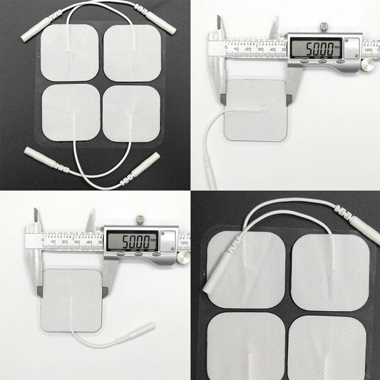 US 10-20Pc Tens Electrode Pads EMS Replacement Unit 2"x2" Muscle Stimulator