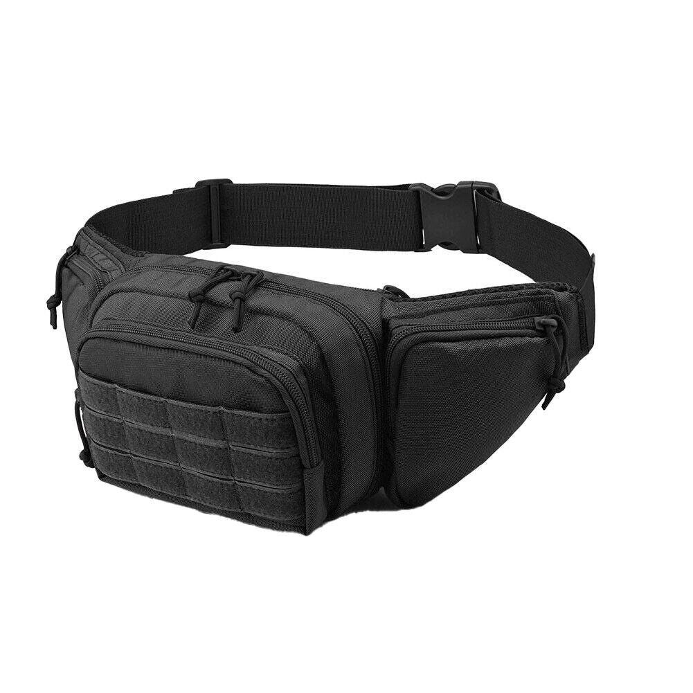 US 1-2 Pc Tactical Pistol Pouch Waist Gun Pack Bag Fanny Packs Concealed Carry