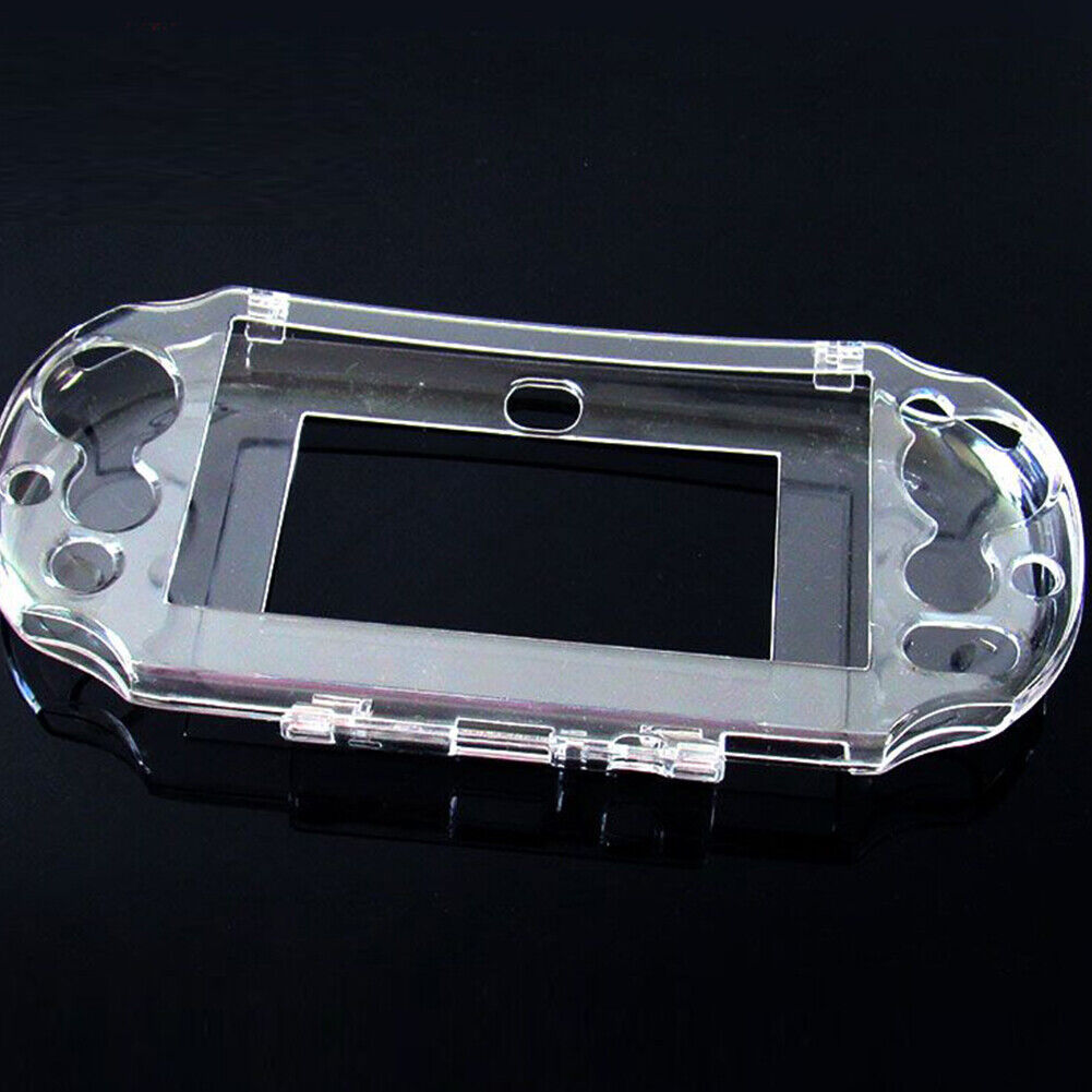 US2-4Pc Transparent Clear Full Housing Case Shell PS VITA 2000W/Screen Protector