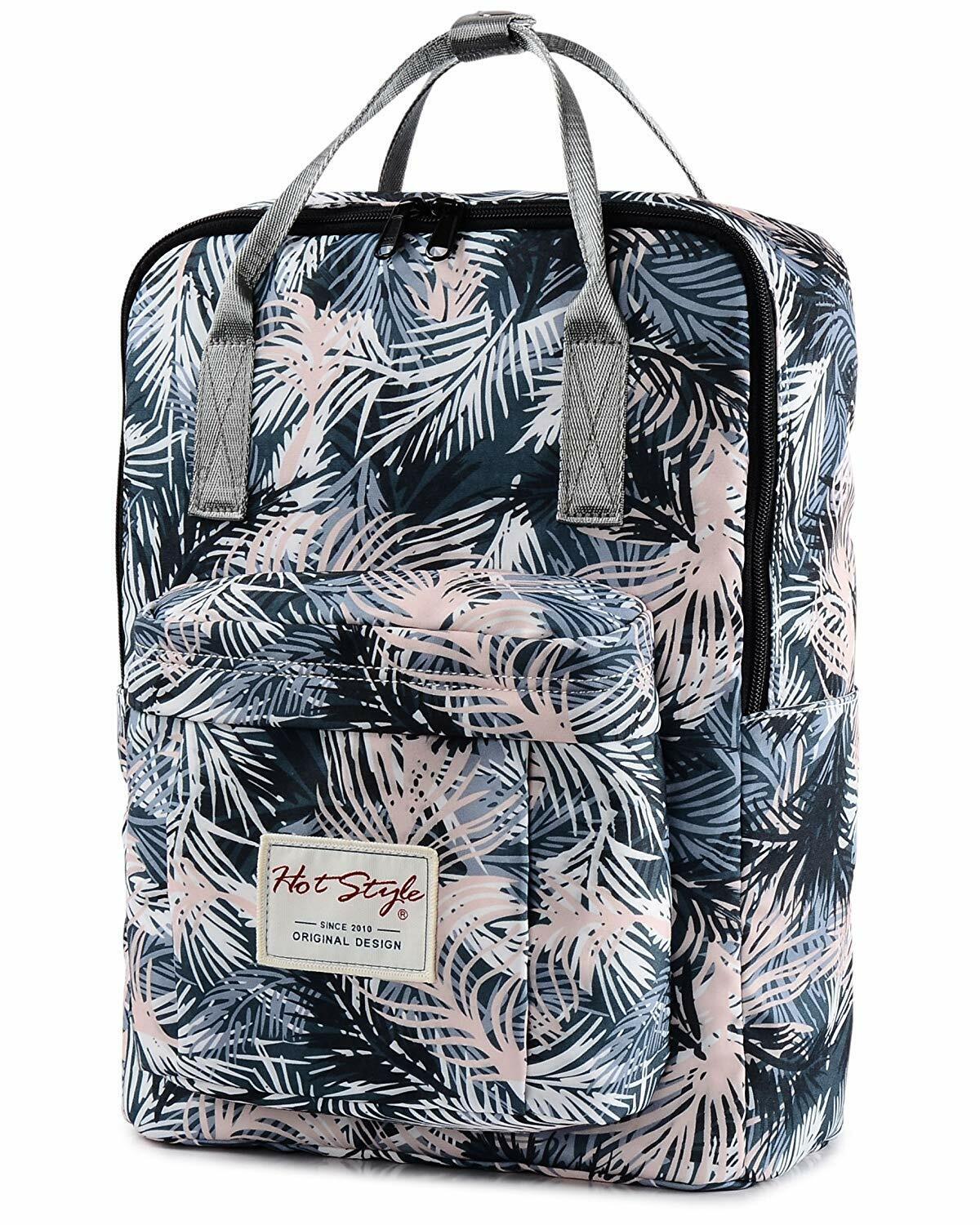 BESTIE 14" College Bookbag Backpack Cute for Women, 14.6"x10.3"x5.1"