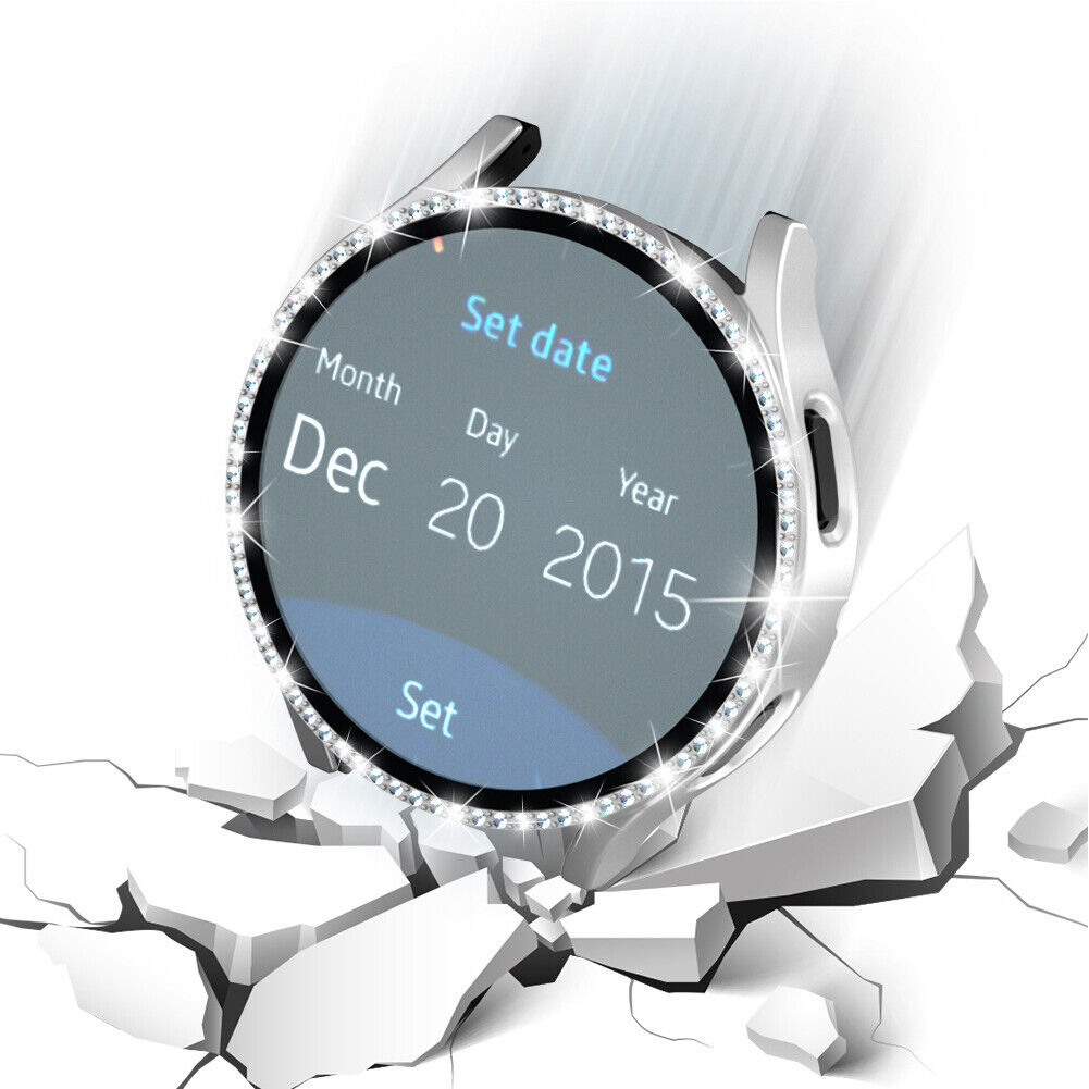 US 1-2 Pcs For Samsung Galaxy Watch 5 4 40mm 44mm Glass Screen Protector Diamond