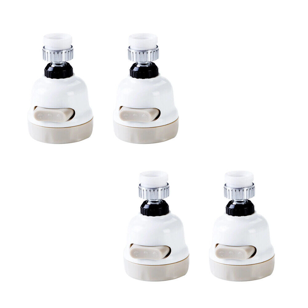 US 2-4 Pc 360 Degree Swivel Faucet Aerator Water Saving Tap Adjust Splash Filter