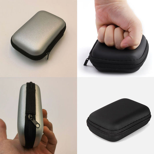 US Soft Black Silver Bag Carrying Case W/Belt Clip for GameBoy Advance #U16