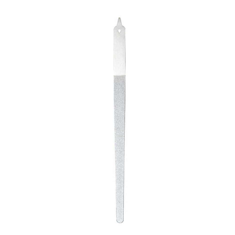 US 2-4Pc Diamond Dust Nail File - Stainless Steel Nail Dresser - 9 Inch