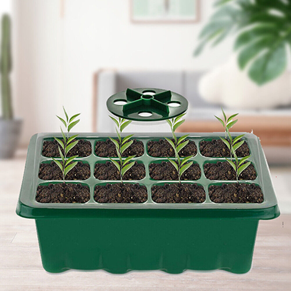 US 5-10 Pack Seed Starter Tray Peat Pots Kit Plant Growing Nursery Biodegradable