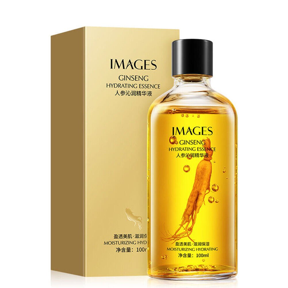US 1-2 Pack 3.3oz/100ml Anti-Aging Ginseng Face Serum Anti-wrinkle Brightening