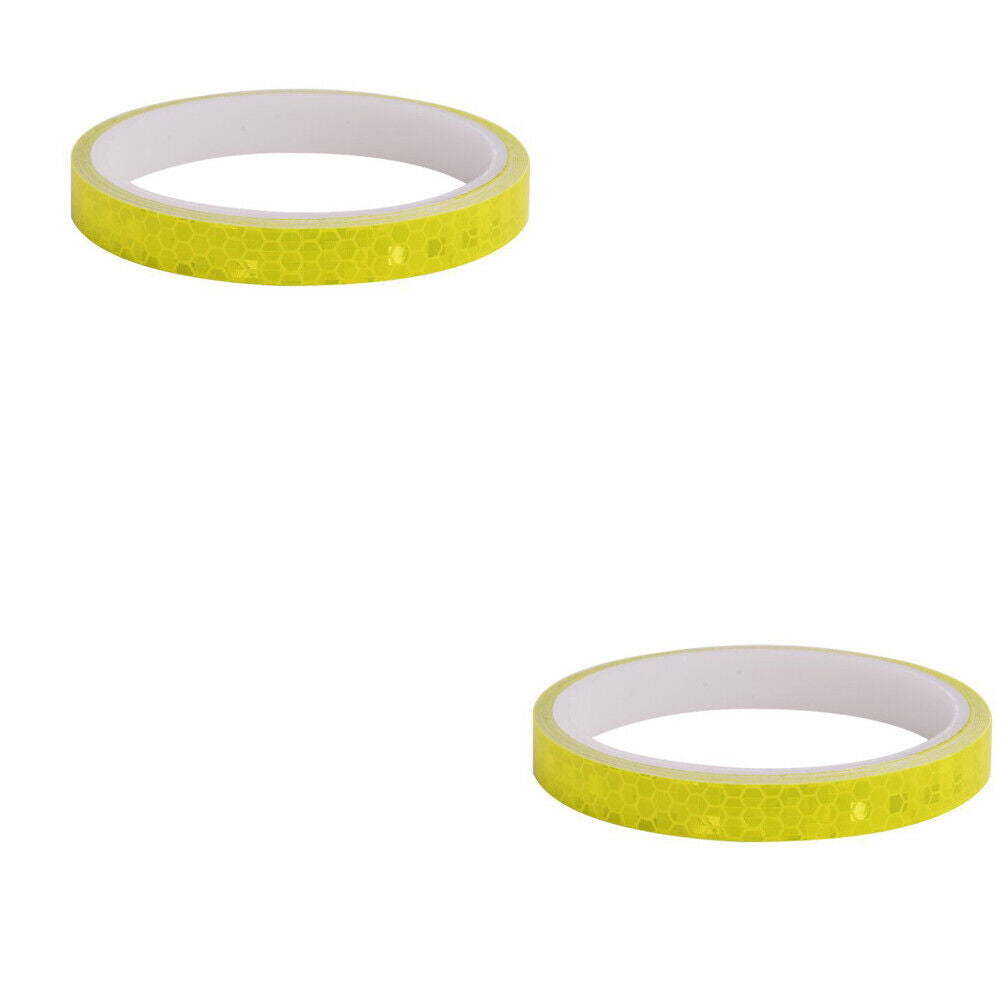 US 1-2 Pack 26 Feet Reflective Safety Tape Self Adhesive Pinstripe Sticker Decal
