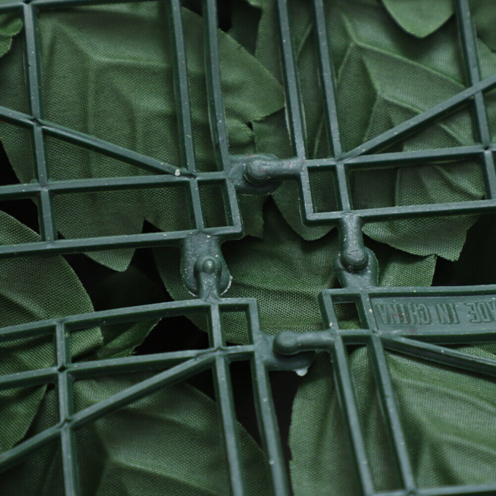 US 118"x39" Artificial Privacy Fence Wall Screen Faux Ivy Leaf Outdoor Decor