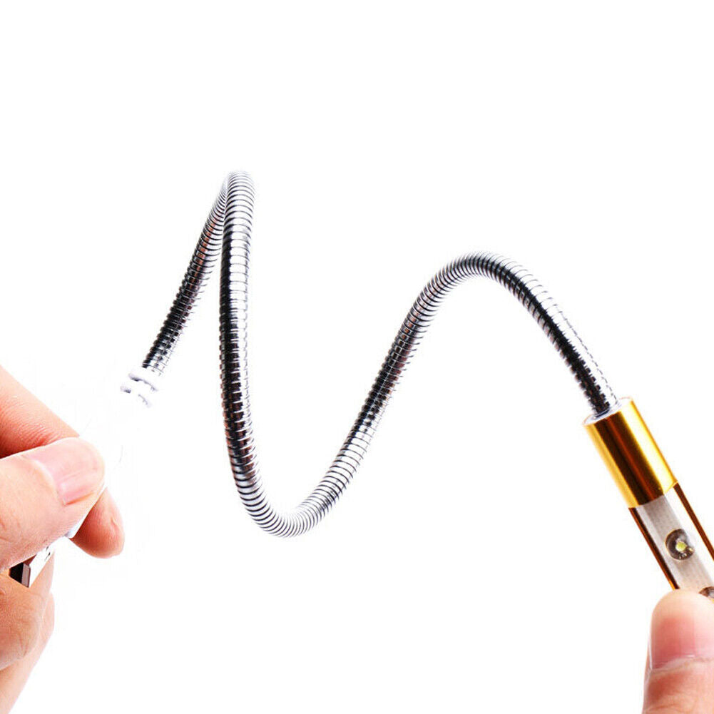 US 2-4 Pack Portable 10-LED USB Light Flexible Lamp Reading Notebook Laptop Plug