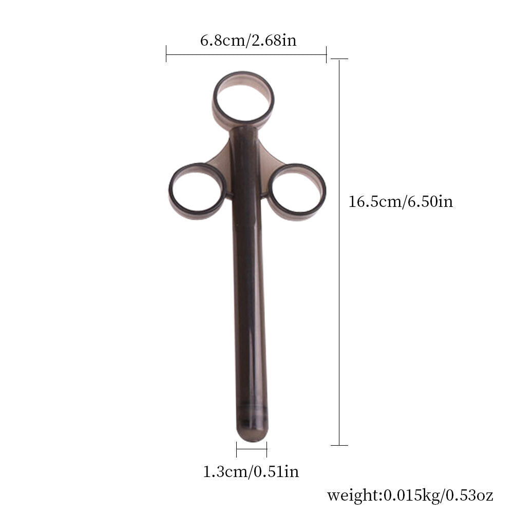 US Vaginal Applicators Lube Tube Personal Lubricant Applicator Syringe Shooter