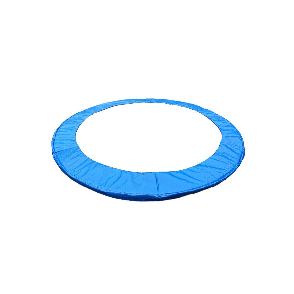 US 14' Round Trampoline Safety Pad Replacement Frame Spring Blue Cover Universal