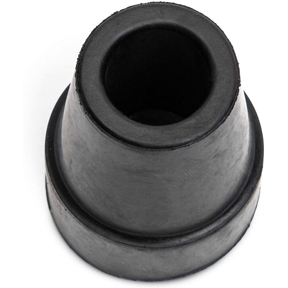 US 6-12 Pack 3/4" Black Rubber Replacement Tip Cap for Hiking Stick, Cane, Poles