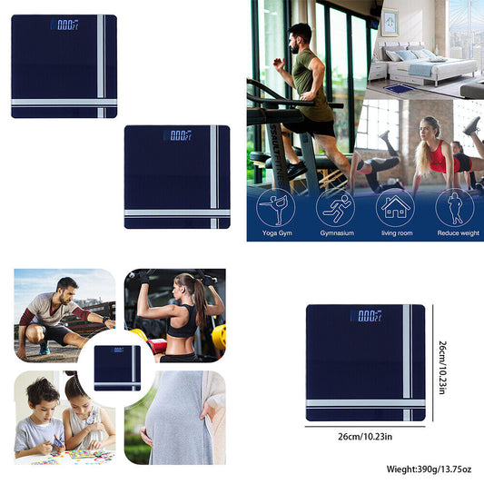 US 1-2Pc Bluetooth Body Fat Scale, Smart Digital Bathroom Weight Scale Max:400lb