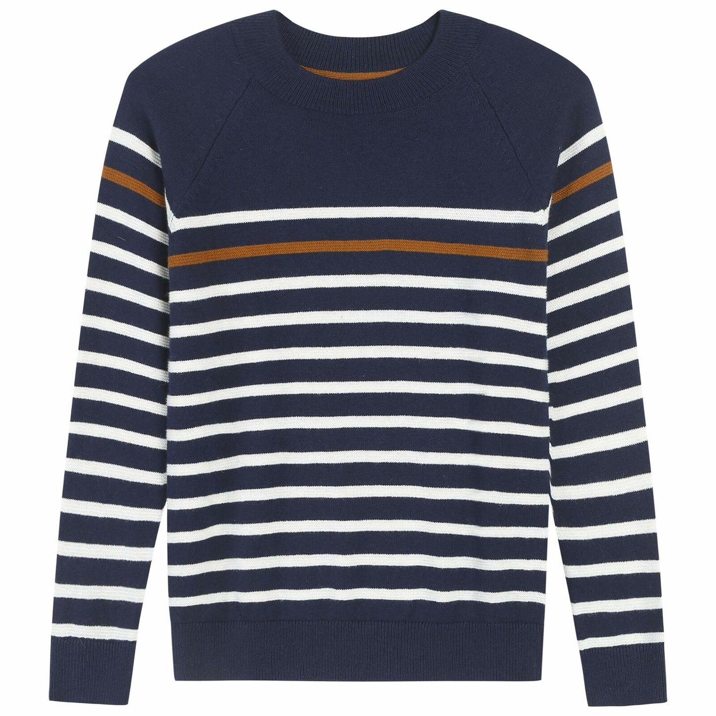 Sweater for Kid Baby Boy Toddler Soft Cute Crew Neck Stripe Long Sleeve Pullover
