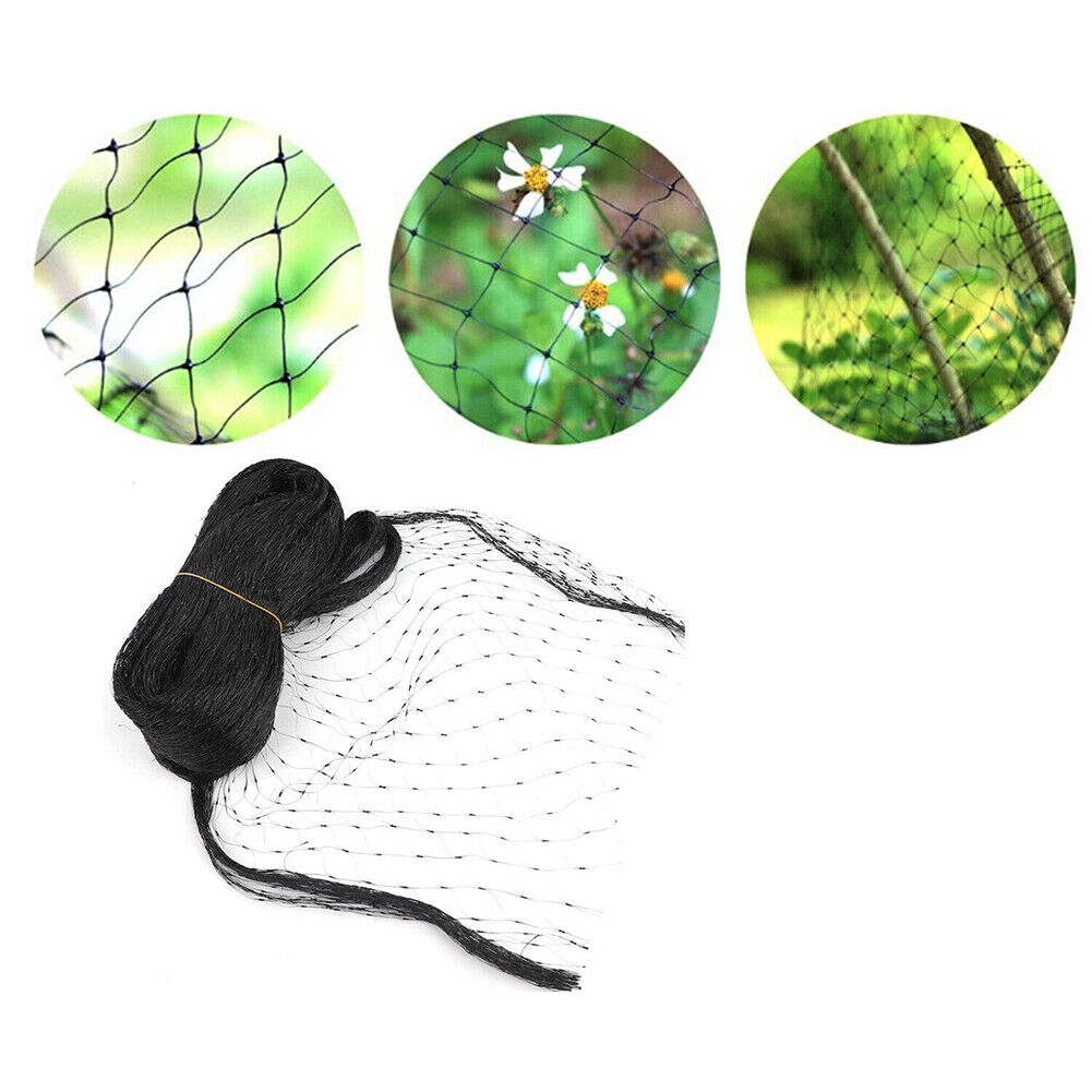 US 1-2 Pack Reusable Garden Netting Plants Barrier Mesh Net Protect Fruit Trees