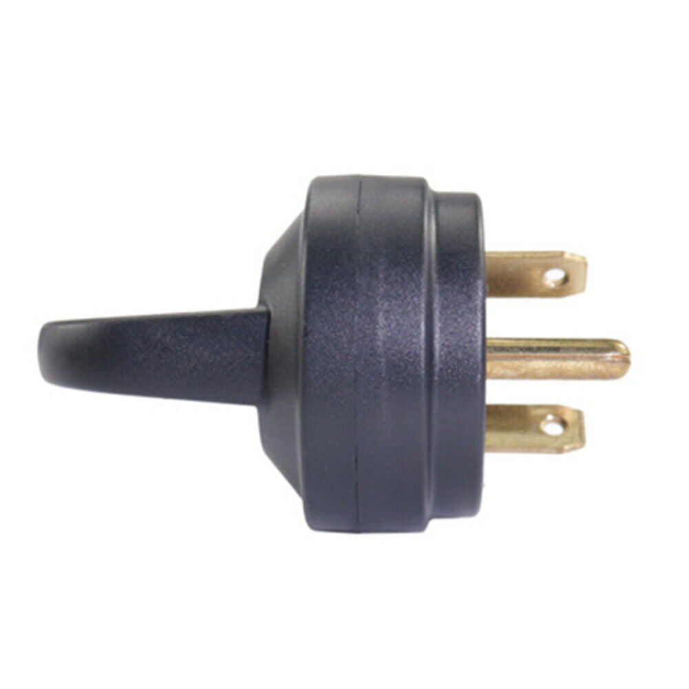 US 125/250v 50 Amp RV Camper Power Adapter Set of Male+Female Connector Yellow