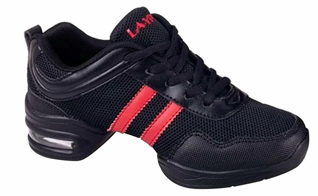 Women's Modern Ballroom Soft Sole Lace-up Breathable Dance Shoe