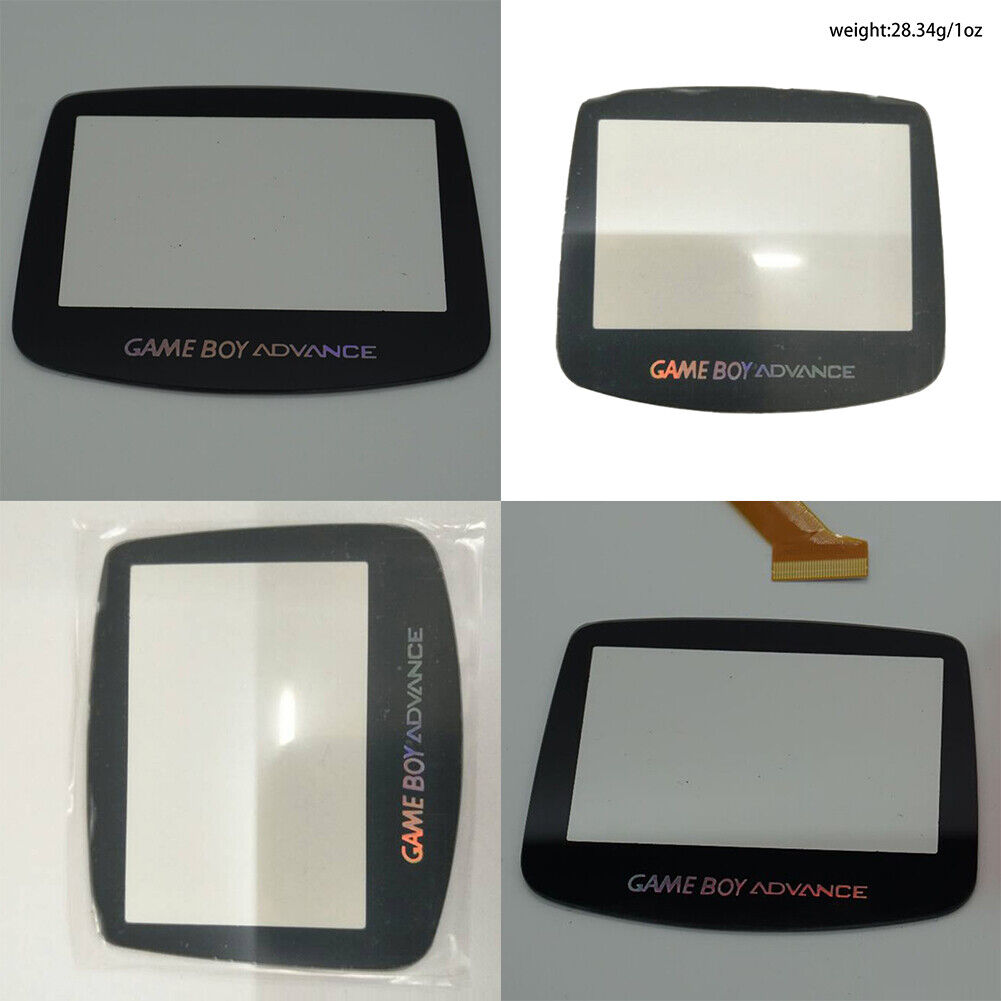 2-4 Pc Premium Glass Replacement Screen Lens (GBA) for Nintendo Game Boy Advance