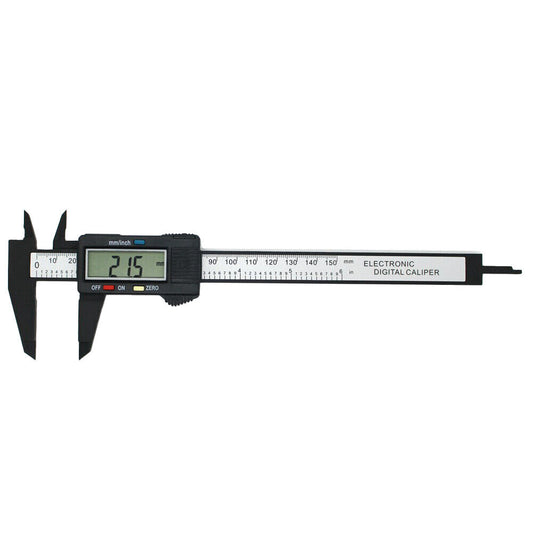 US 6" Micrometer LCD Measuring Tool Caliper Vernier Gauge Metric 150mm 6-inch
