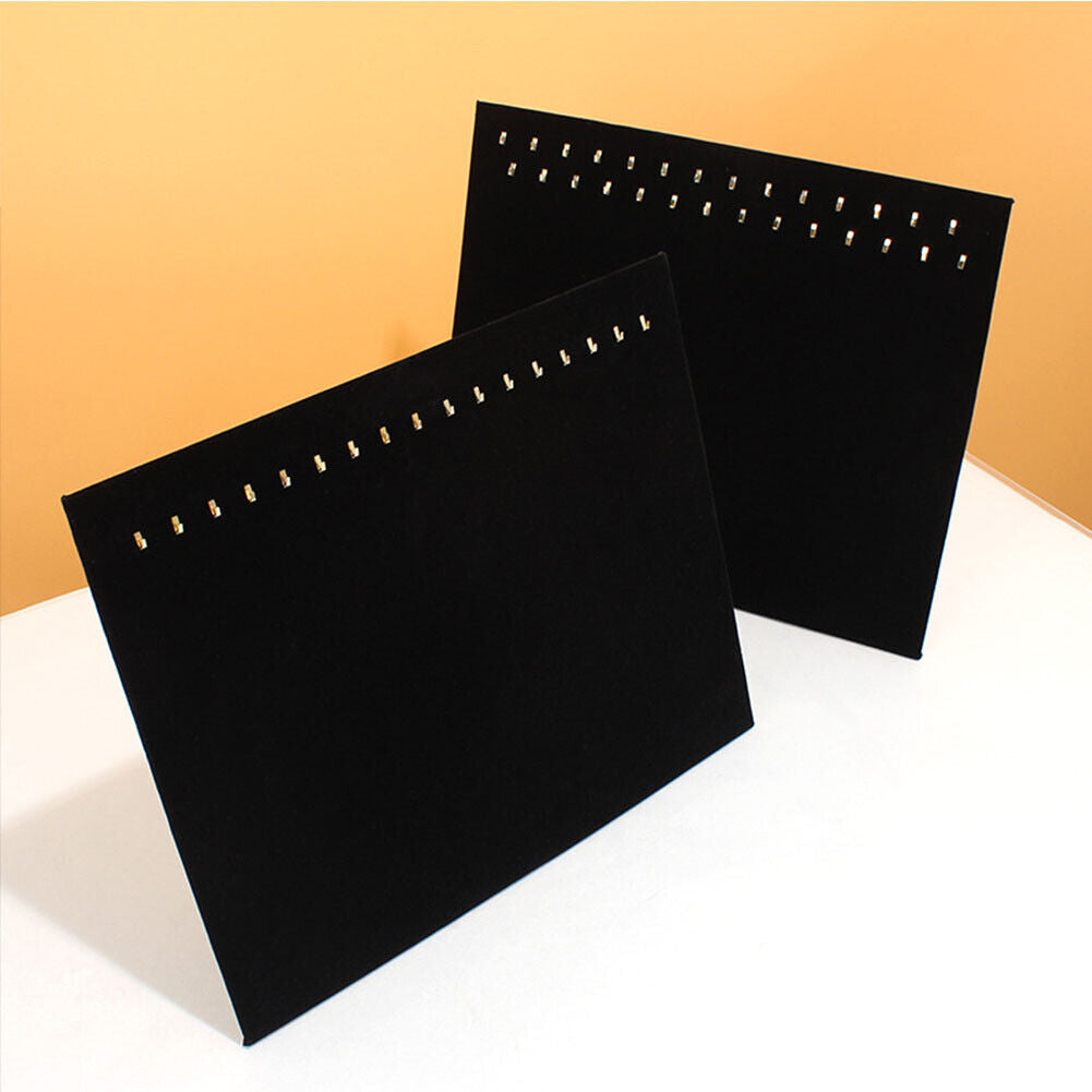US 1-2 Pcs 17 hooks Jewelry Organizer Hanging Earrings Holder Display Stand Rack