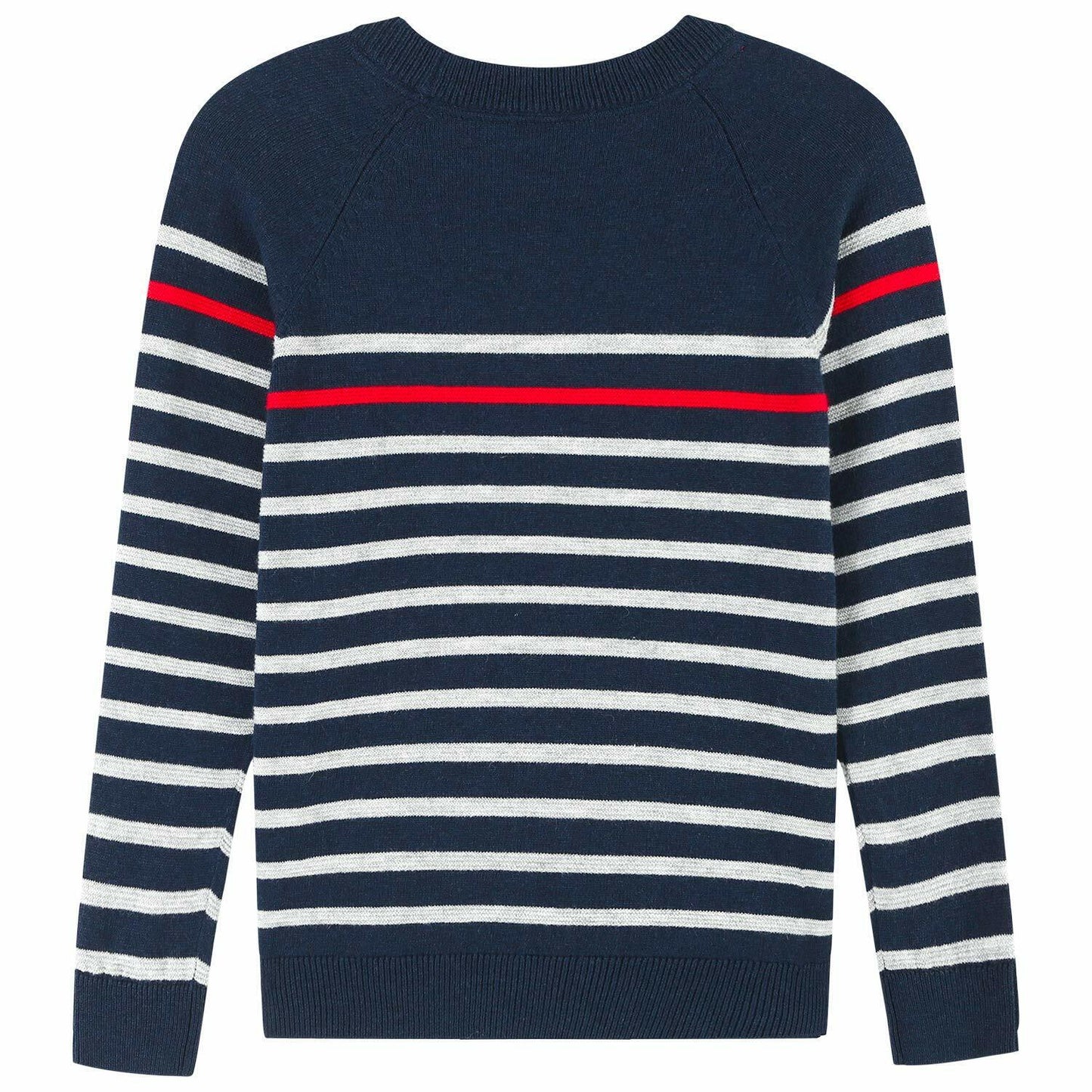 Sweater for Kid Baby Boy Toddler Soft Cute Crew Neck Stripe Long Sleeve Pullover
