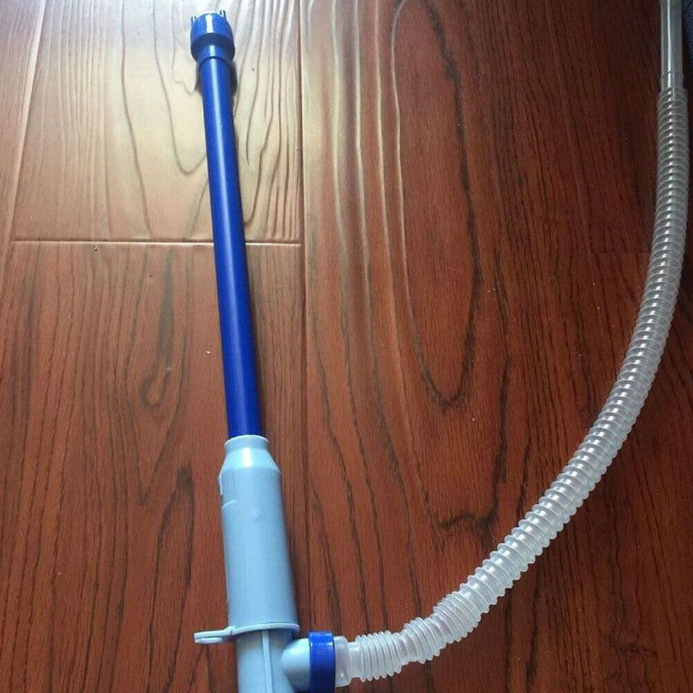 US Battery Powered Electric Fuel Transfer Siphon Pump Gas Oil Water 2.2 GPM