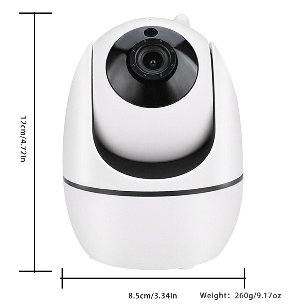 US 1-2 Pc 1080p Security Camera WiFi IP Indoor Baby HD 360°Two-way Audio Motion