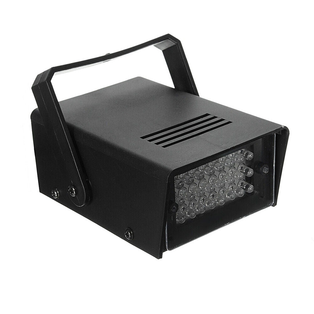 US 1-2 Pack Led Strobe Lights Party Super Bright LED Stage Effect High Flashing