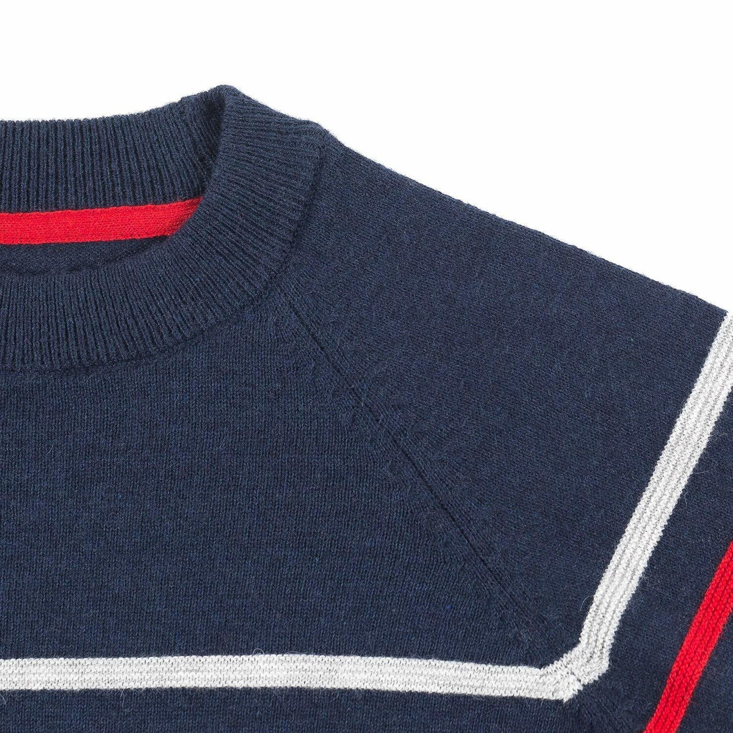 Sweater for Kid Baby Boy Toddler Soft Cute Crew Neck Stripe Long Sleeve Pullover
