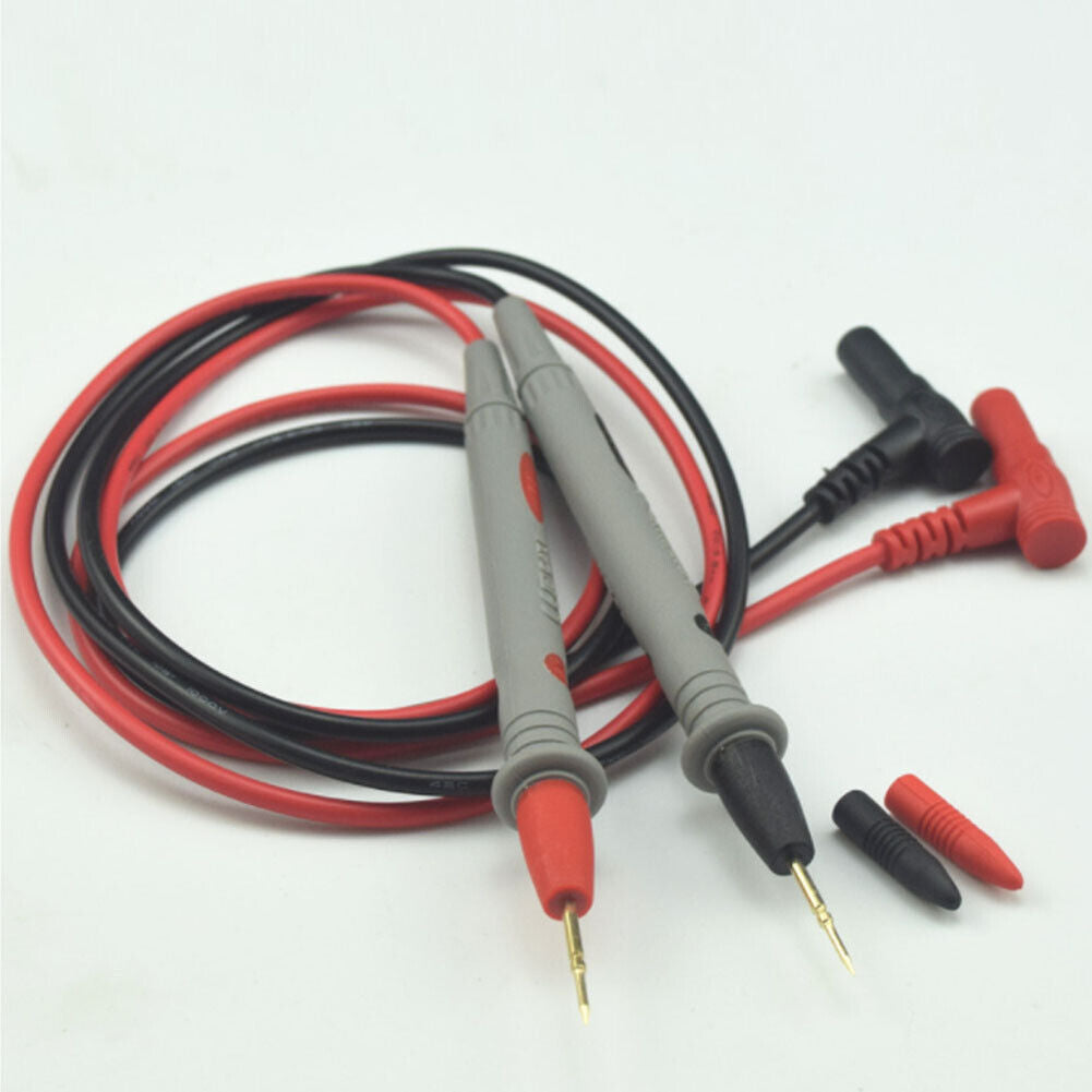 US 2-4 Pack Multimeter Test Leads Kit Test Probes 1000V 20A Silicone Alligator