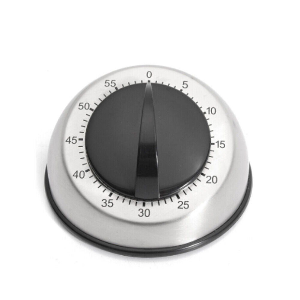 US 1-2 Pc Long Ring Bell Alarm Loud 60-Minute Kitchen Cooking Wind Up Timer