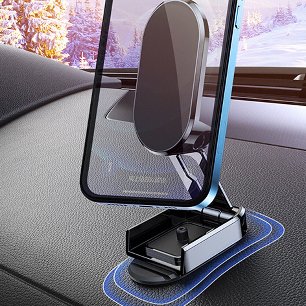 US 2-4 Pcs Universal Adjustable 360°Rotation Magnetic Car Phone Dashboard Holder