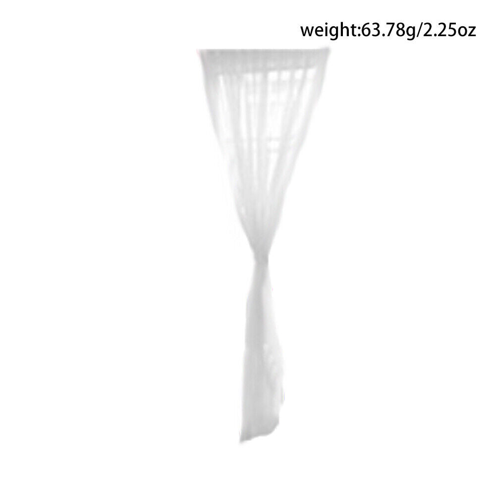 US 4Pc Panels Sheer Window Curtains Drapes Set 84" Long Rod Pocket Solid