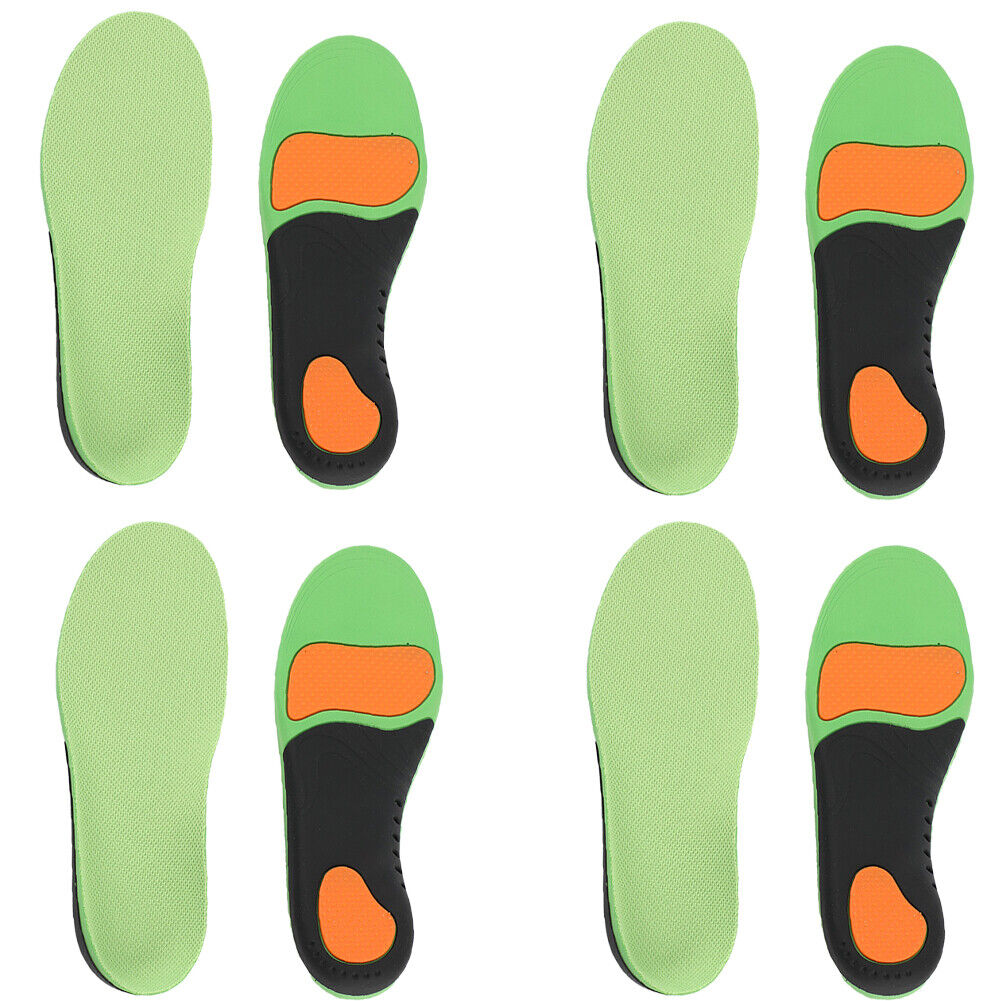 US 2-4Pairs Plantar Fasciitis Orthotic Insert Arch Support Gel Relieve Heel Pain
