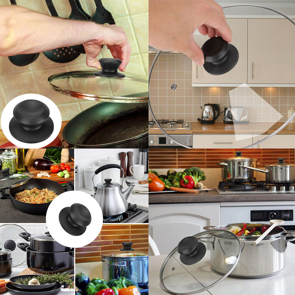 US 5-10 Pcs Universal Kitchen Cookware Replacement Pan Lid Cover Holding Handles