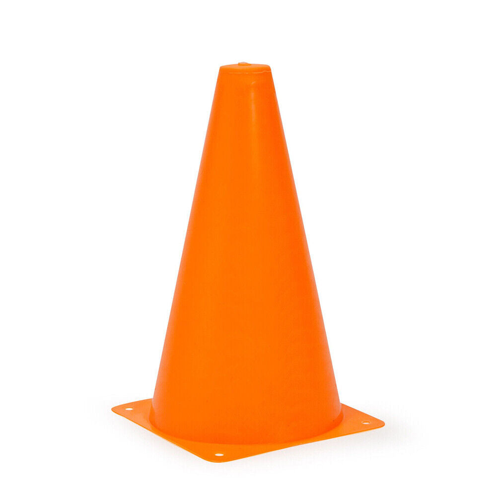 US 20-40 Pcs 9" Inch Orange Cones Sports Soccer Agility Training Equipment