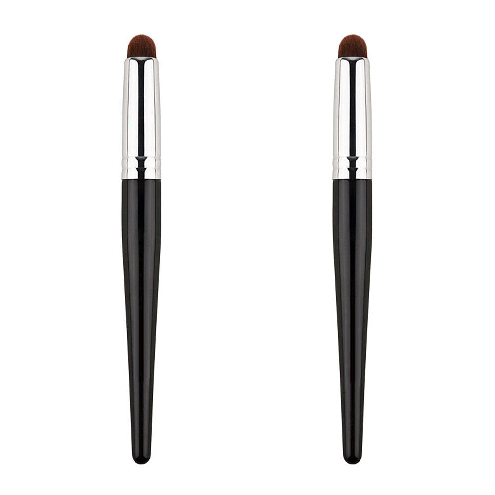 US 1-2Pc Tapered Concealer Soft Mini Kabuki Synthetic Foundation Under Eye Brush