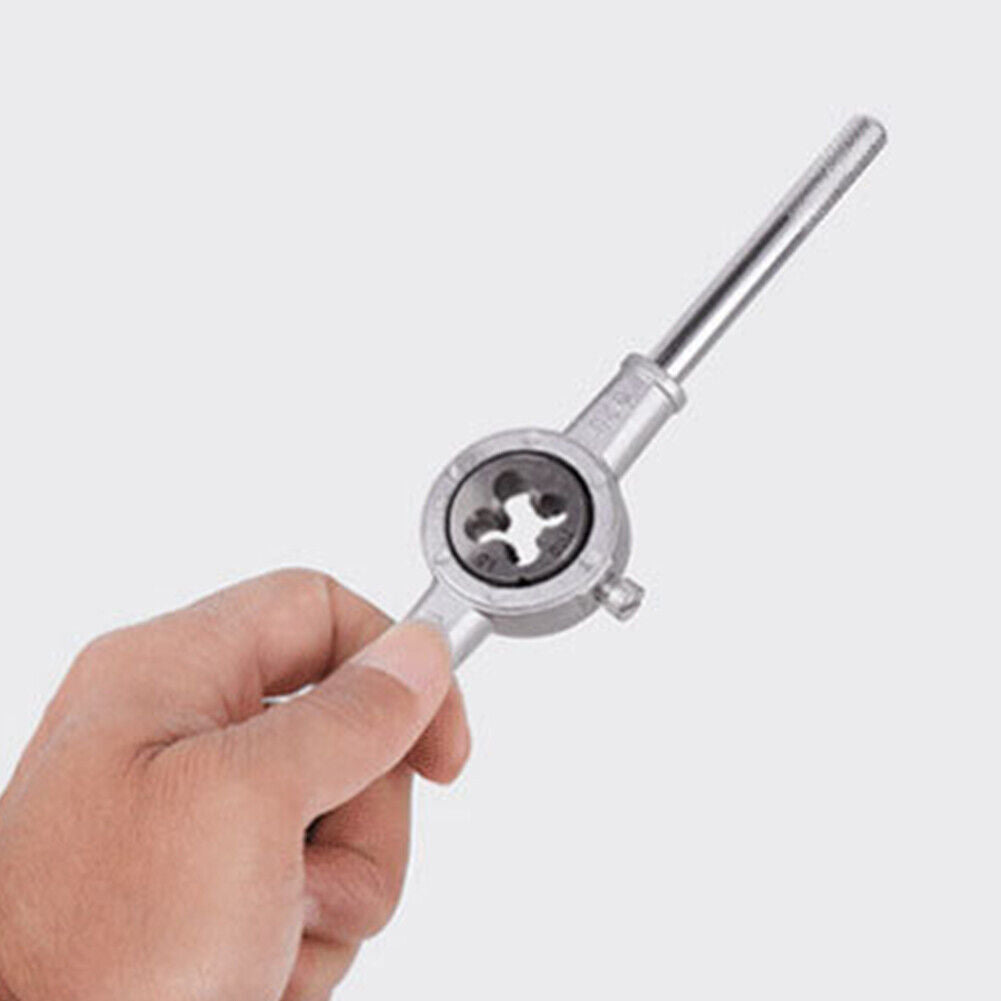 US 40 Pc Carbon Steel SAE & METRIC Tap and Die Set Adjustable Wrench T-Handle
