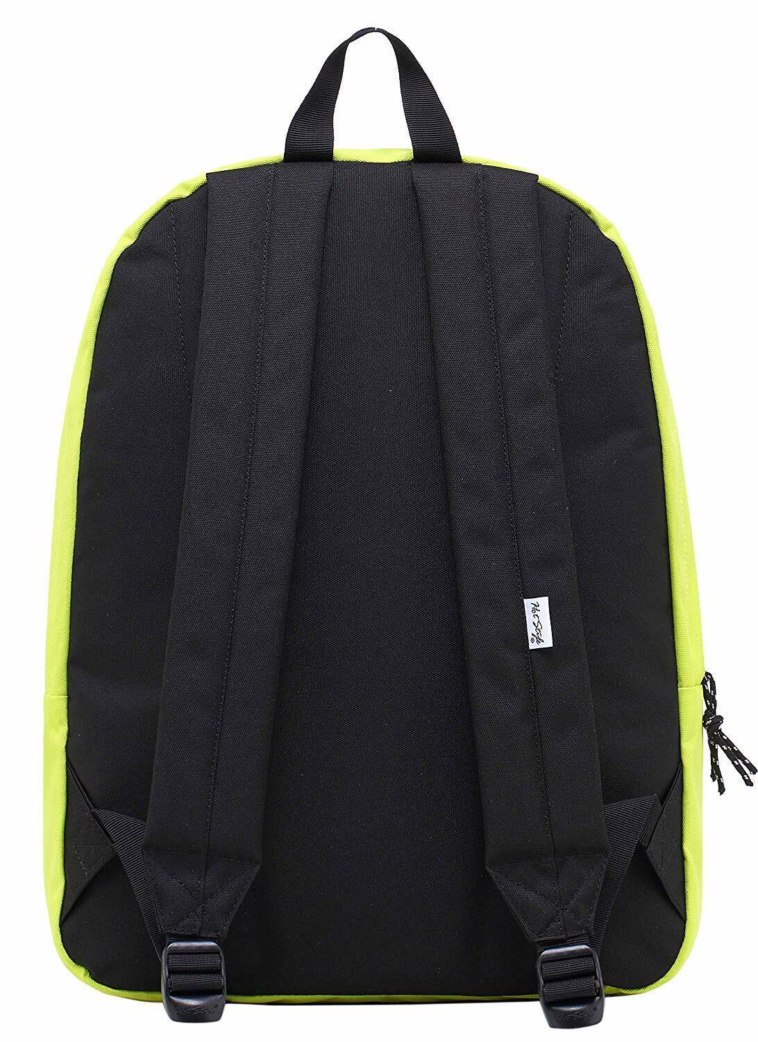 SIMPLAY Classic School Backpack Bookbag, 17"x12.5"x5",Assorted Colors and Prints