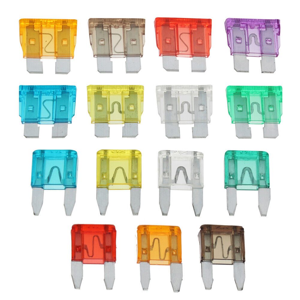 US 220-440Pc Set Blade Fuse Kit Motorcycle Auto Truck Car Assortment ATC ATO ATM