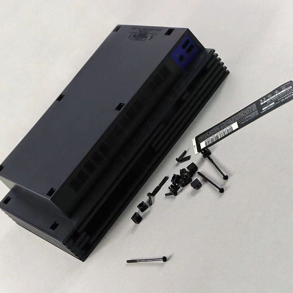 US PlayStation 2 PS2 fat SCPH-39001 Replacement System Top Shell Black Plastic