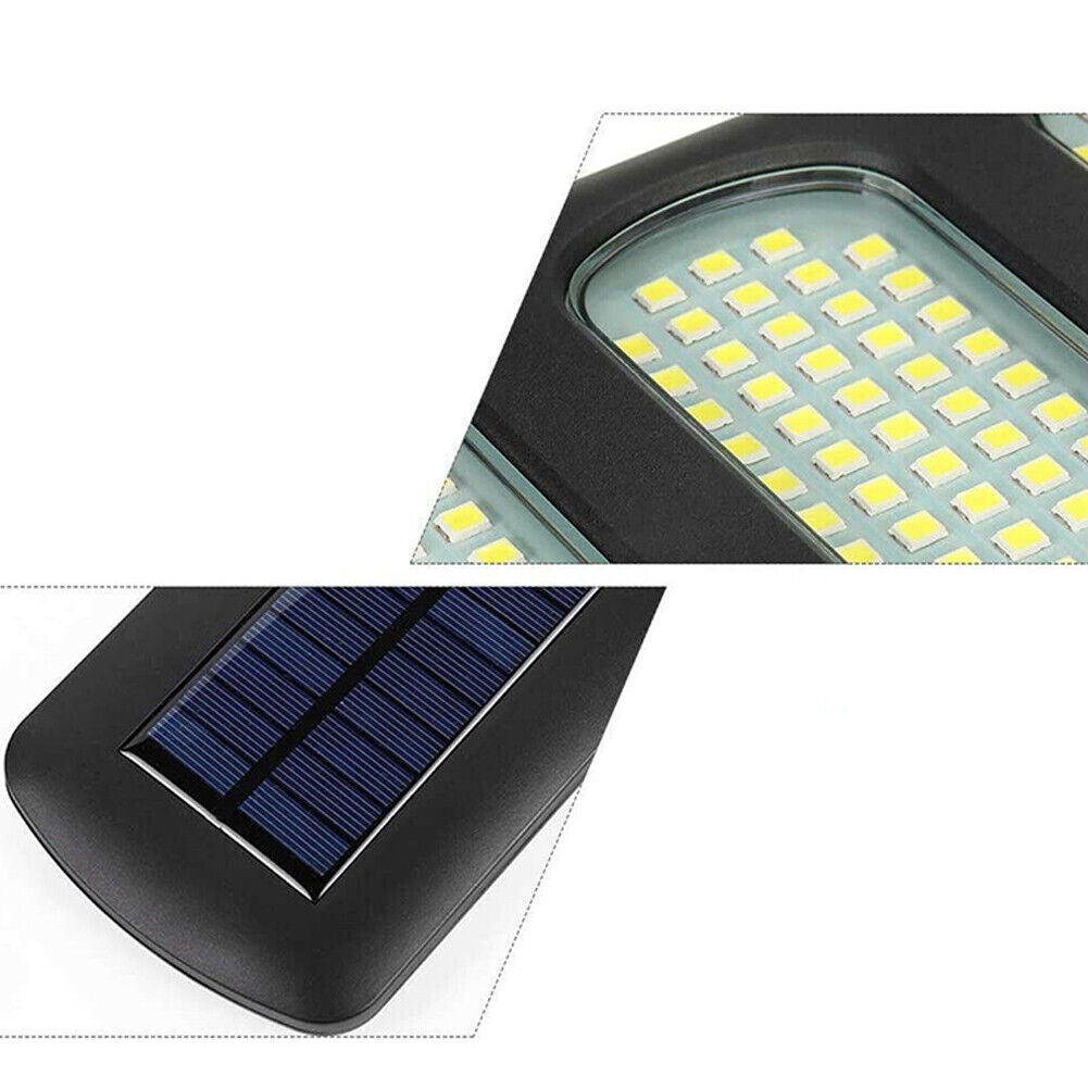 US 2-4 Pc Solar Flood Light Outdoor Dusk Dawn Motion Sensor Waterproof Lamp Yard