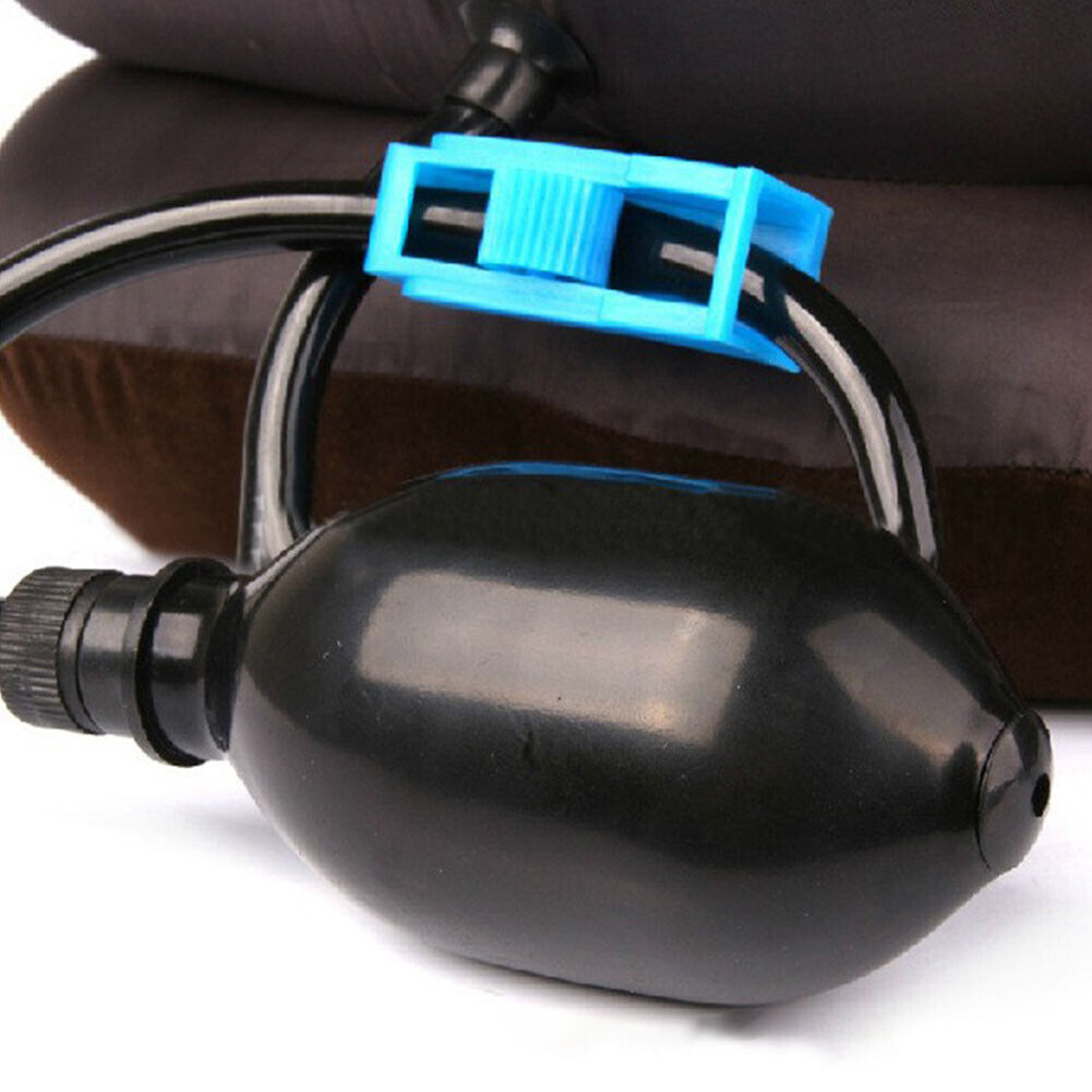 US 1-2 Pcs Cervical Neck Traction Device Instant Neck Pain Relief Brace Therapy