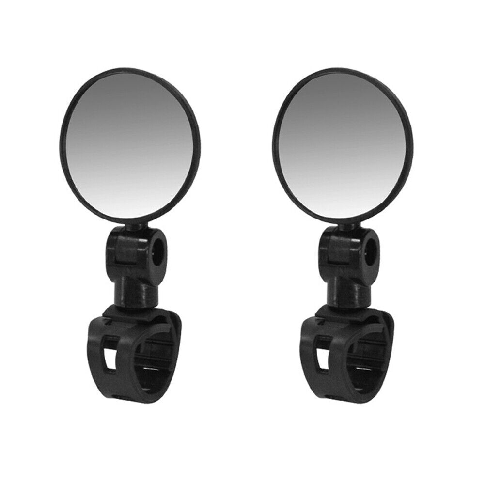 US 2-4 Pack Bike Mirror Cycling Rear View Glass Adjustable 360 Degree Handlebar