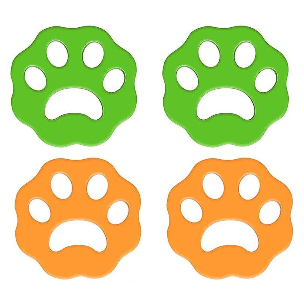 US 2-4 Pcs Reusable Pet Hair Remover Cat Dog Fur Catcher Laundry Washing Machine