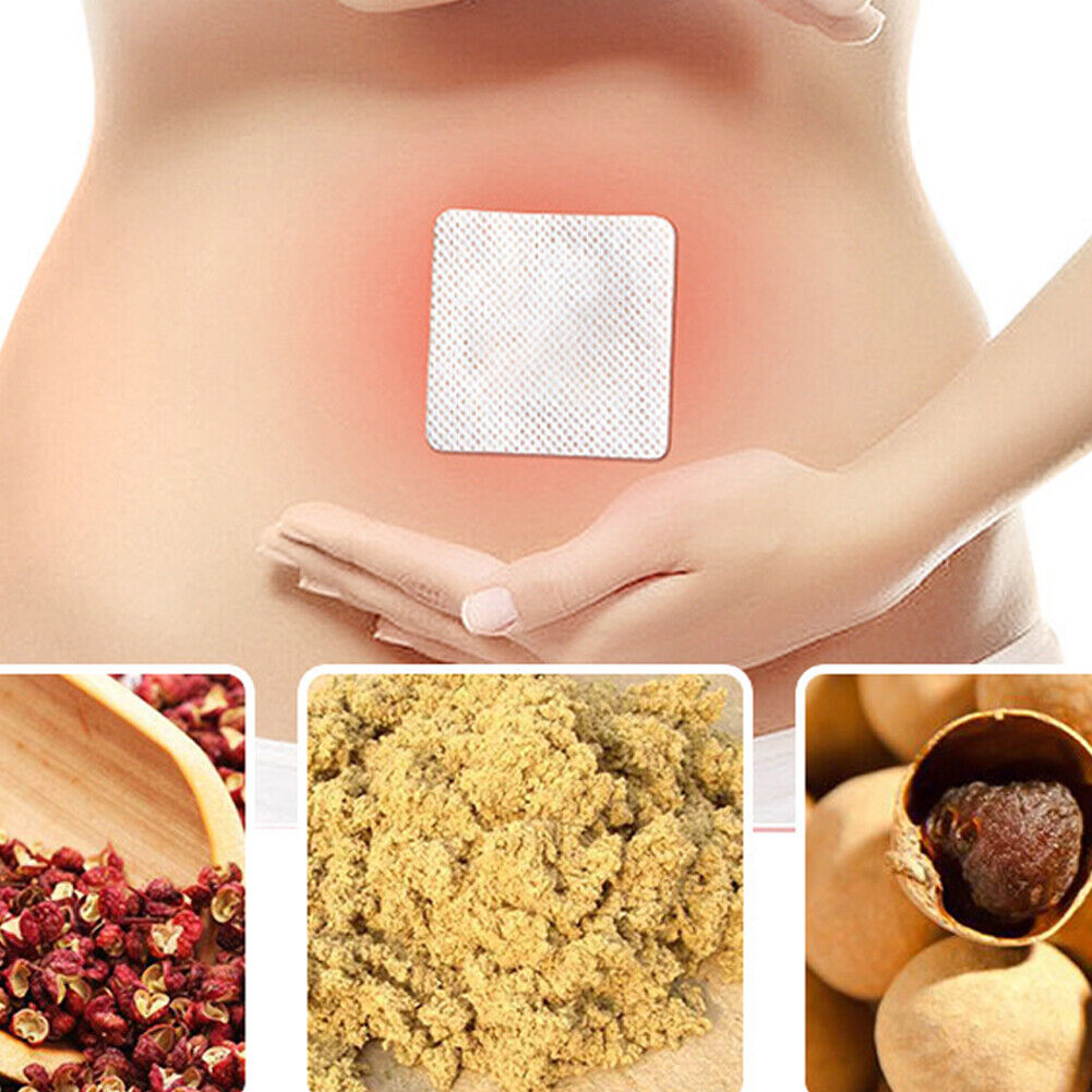US 2-4 Pack Mugwort Belly Patch Natural Wormwood Essence Pills Navel Sticker