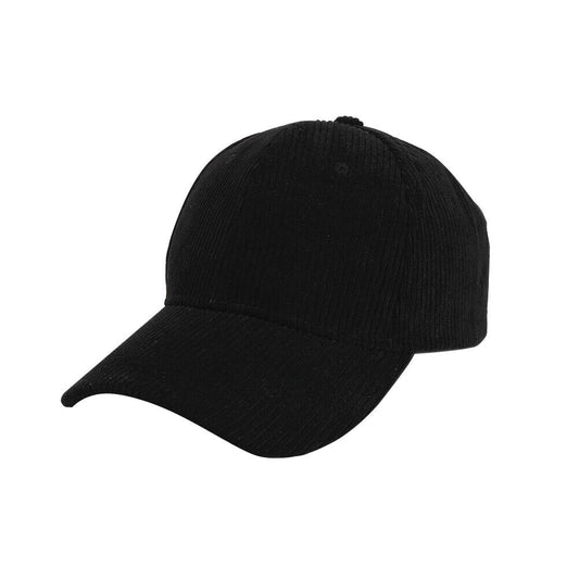 US 1-2 Pcs Cotton Corduroy Baseball Cap Classic Adjustable Plain Hat Warm Unisex