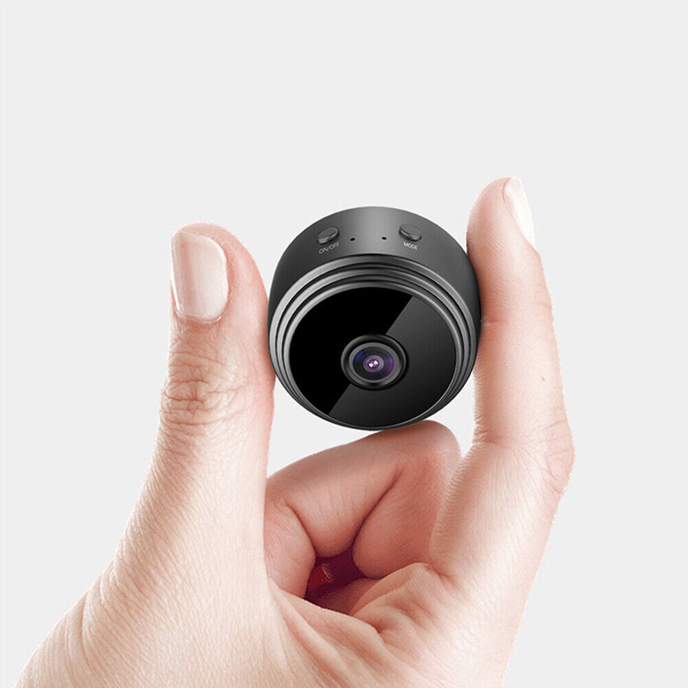 US 1-2 Pc Mini Camera WiFi Home Security Hidden Nanny Cam Audio Live Feed Audio